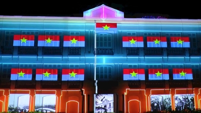 ភាពយន្ត 3D Mapping ដ៏គួរឱ្យចាប់អារម្មណ៍ បង្កើតឡើងវិញនូវប្រវត្តិសាស្រ្តនៃទីក្រុង Da Nang