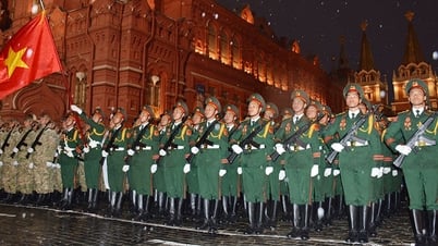 L'armée vietnamienne répète son défilé sur la Place Rouge