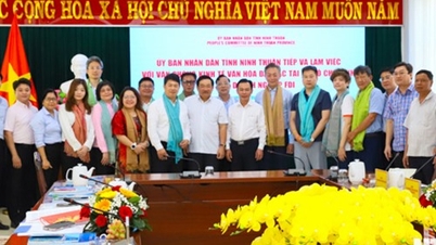 Lãnh đạo UBND tỉnh tiếp và làm việc với Đoàn doanh nghiệp Đài Loan (Trung Quốc) khảo sát đầu tư tại tỉnh