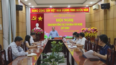 Họp giao ban công tác văn hóa - văn nghệ quý I/2025
