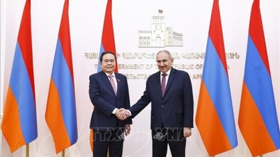 Chủ tịch Quốc hội Trần Thanh Mẫn hội kiến Thủ tướng Armenia