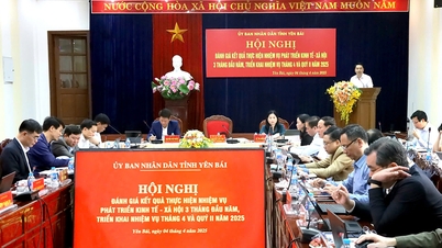Yên Bái: Rà soát, đánh giá kết quả thực hiện nhiệm vụ quý I để thúc đẩy các nhiệm vụ đảm bảo mục tiêu tăng trưởng năm 2025