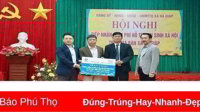 Xã Hạ Giáp tiếp nhận gần 2 tỷ đồng hỗ trợ an sinh xã hội