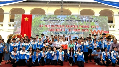 Quang Nam students win 105 medals at the traditional Olympic competition on April 30