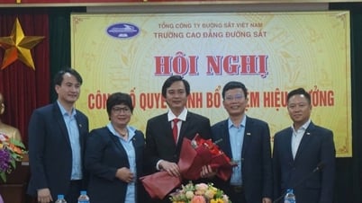 Ông Trương Trọng Vương được bổ nhiệm làm Hiệu trưởng Trường Cao đẳng Đường sắt