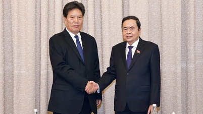 National Assembly Chairman receives Deputy Chairman of the Standing Committee of the National People's Congress of China