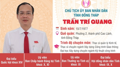 [Infographic] Approval of election results for Chairman of Dong Thap Provincial People's Committee