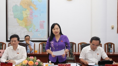 Đoàn giám sát của Quốc hội làm việc với UBND tỉnh Khánh Hòa về phát triển nguồn nhân lực