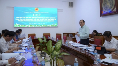 Đẩy nhanh tiến độ triển khai, hoàn thành các nhiệm vụ đột phá trong lĩnh vực nông nghiệp, thủy sản