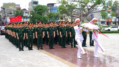 Lực lượng vũ trang tỉnh Hải Dương tổ chức nhiều hoạt động kỷ niệm 50 năm thống nhất đất nước