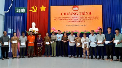 Ben Cau៖ ផ្តល់អំណោយ និងទូរទស្សន៍ដល់គ្រួសារក្រីក្រ និងជិតក្រីក្រ