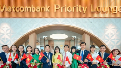 Khai trương Phòng chờ Vietcombank Priority tại Nhà ga T3 Sân...