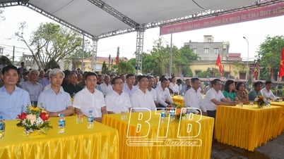 Inauguration of the Martyrs Cemetery cluster of Dong Do commune
