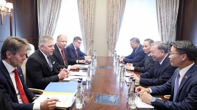 Генеральный секретарь То Лам встречается с премьер-министром Словакии