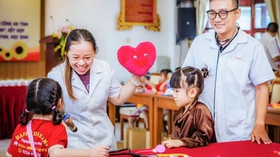 Phòng Hậu cần, Công an tỉnh Khánh Hòa tổ chức chương trình "Trải nghiệm một ngày em tập làm bác sĩ"