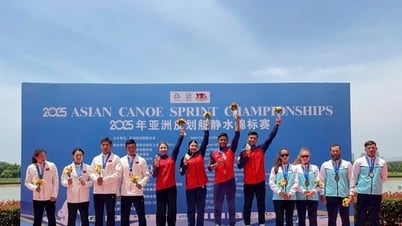 Canoe Việt Nam xuất sắc đoạt Huy chương vàng tại giải châu Á