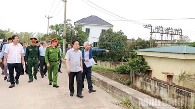 Chủ động ứng phó, hành động sớm, tăng cường chống chịu với thiên tai