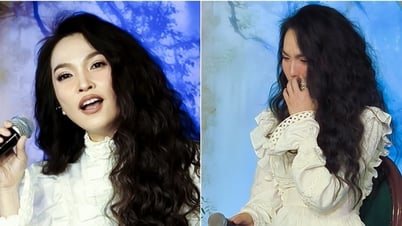 Ca sĩ Hiền Thục liên tục bật khóc khi nhắc đến người đàn ông đặc biệt