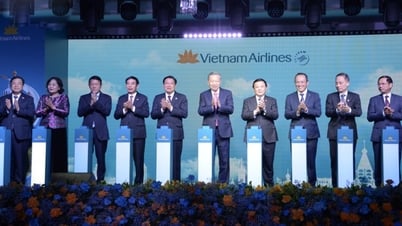 เลขาธิการโตลัมเข้าร่วมพิธีประกาศเส้นทางบินตรงฮานอย-มอสโก