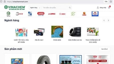 Einführung der E-Commerce-Plattform VinachemMart für vietnamesische Marken