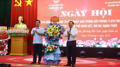 Tổ dân phố Trần Huy Liệu (phường Bắc Sơn) tổ chức Ngày hội toàn dân chào mừng 70 năm Ngày giải phóng Hải Phòng – Thành phố Anh hùng