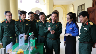 Giải thưởng Tuổi trẻ sáng tạo trong Quân đội: Môi trường rèn luyện, phát huy trí tuệ, cống hiến