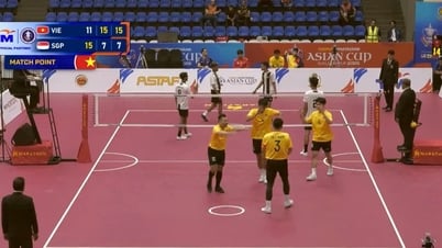 Cầu mây Việt Nam khởi đầu ấn tượng tại Malaysia Cup 2025 với chiến thắng trước Singapore