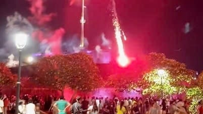 Cannonball 'lost' to audience: Expired fireworks
