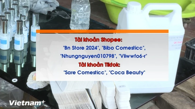 Shopee、TikTokで10万件以上の偽造化粧品注文を販売していた施設を解体 - ランソン新聞・ラジオ・テレビ局