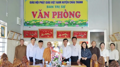 Châu Thành: Thăm các cơ sở tôn giáo nhân Đại lễ Phật đản