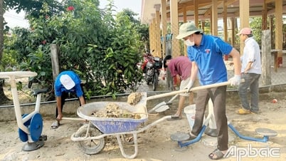 Tuổi trẻ xã Tân Lý Đông: Góp sức trẻ xây dựng và phát triển quê hương
