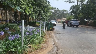 Doanh nghiệp đã tháo dỡ hàng rào lấn chiếm lộ giới đường hồ Xuân Hương
