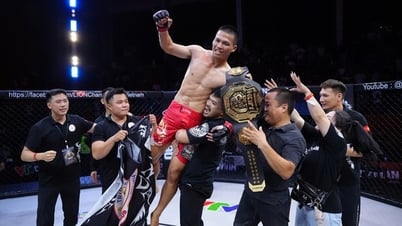 LION Championship 22: "Invincible" វៀតណាម Wushu បានយកឈ្នះអ្នកចំបាប់បេឡារុស្សការពារខ្សែក្រវាត់ជើងឯកដោយជោគជ័យ