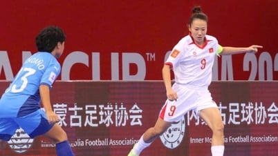 Futsal nữ Việt Nam 0-0 Iran (hiệp 1): Vì mục tiêu tham dự World Cup