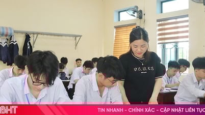 Grade 12 students work hard to review for high school graduation exam