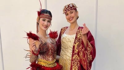 កញ្ញា Ý Nhi នាំ​របាំ​ដ៏​ចម្រូងចម្រាស​ទៅ​កាន់​បវរកញ្ញា​ពិភពលោក