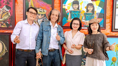 Artista Hung Hoa Lu: 70 años, todavía apasionado por el arte