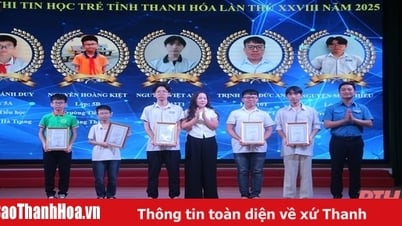 Bế mạc và trao giải Hội thi Tin học trẻ toàn tỉnh lần thứ XXVIII năm 2025