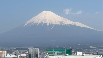 雄大な富士山