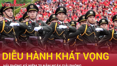 Beeindruckende Parade und Parade zum 70. Jahrestag der Befreiung von Hai Phong
