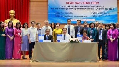 Hoàn thành đánh giá chất lượng tại Học viện Hành chính và Quản trị công