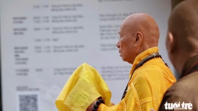 ประดิษฐานพระบรมสารีริกธาตุหัวใจของพระโพธิสัตว์ติช กวาง ดึ๊ก ถาวรในหอสูง 63 เมตร ที่ Quoc Tu เวียดนาม