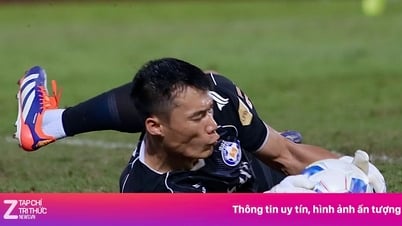 Goalkeeper Bui Tien Dung: I will never forget this goal in my whole life.