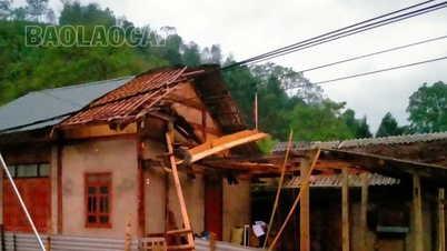 พายุฝนถล่มบ้านเรือนเสียหาย 35 หลัง เสียชีวิต 1 ราย
