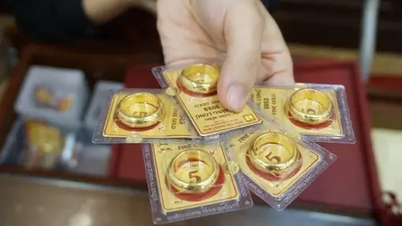 سعر الذهب اليوم 11 مايو: ارتفع بمقدار 2.2 مليون دونج في أسبوع لكن المشترين ما زالوا يخسرون