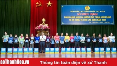 LĐLĐ huyện Thọ Xuân tổ chức nhiều hoạt động thiết thực nhân Tháng công nhân