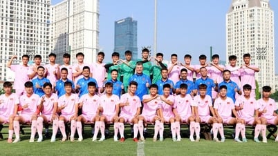 U16 베트남은 뛰어난 체격 조건을 갖춘 신세대 선수들을 보유하고 있습니다.