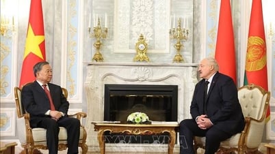 Генеральный секретарь То Лам провел переговоры с президентом Беларуси
