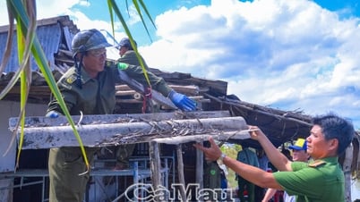 カマウ省警察は草の根から治安体制を構築している