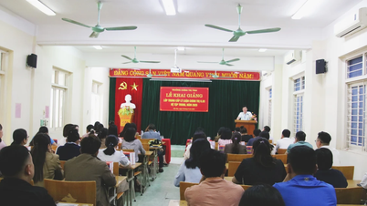 Khai giảng lớp Trung cấp lý luận chính trị K83 hệ tập trung năm 2025